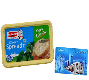 Britannia Cheese Spread (Peppy Cilantro)&nbsp;180-GMS