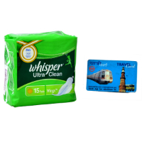 Whisper Ultra Clean Wings Sanitary Pads&nbsp;15-Number