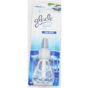 Glade Sport Cool Water Refill Car Air Freshener