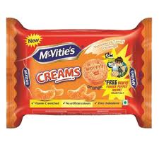Mcvities Orange Cream Biscuits