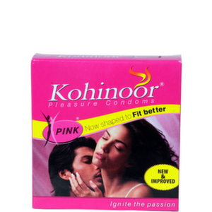 Kohinoor Condom Pink 