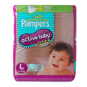 Pampers Active Baby Large-2