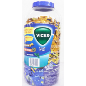 Vicks Cough Drops Jar