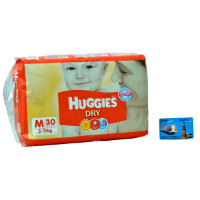 Huggies Baby Care Diapers Medium&nbsp;30-Number