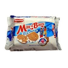 Britannia Milkbikis Milk Cream Biscuits