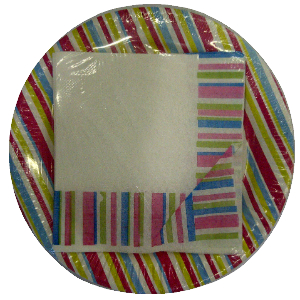 Origami Plates(230mm) + Napkins(300X300mm)