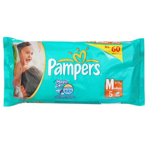 Pampers Diapers Medium