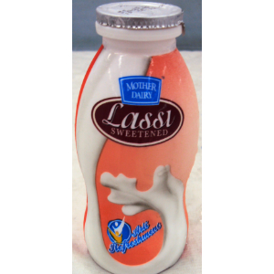 Mother Dairy Sweet Lassi Bottle