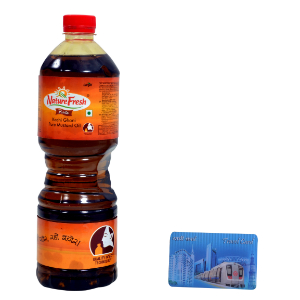 Nature Fresh Purita Pure Mustard Oil&nbsp;1-LTR