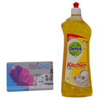 Dettol Kitchen Dish Gel Lemon Fresh&nbsp;750-ML