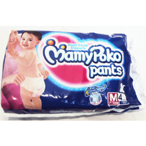 Mamypoko Pants Baby Diapers (Pant Style Diaper) Medium (7-12 Kgs)