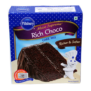 Pillsbury Oven Cake Mix (Rich Chocolate)