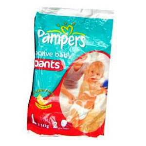 Pampers Pants Large Baby Diapers (9-14Kgs)