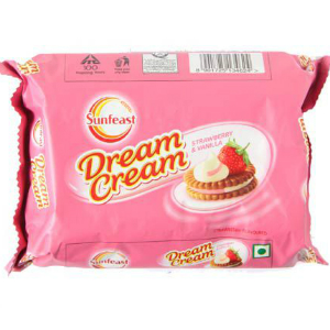 Sunfeast Double Cream Strawberry Vanila Biscuits