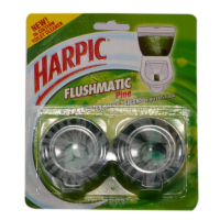 Harpic Flushmatic Pine Twin