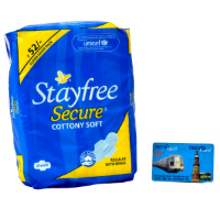 Stayfree Secure Cottony Wings Sanitary Pads&nbsp;20-Number