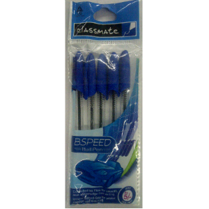 Classmate Bspeed Blue Ball Pen (Pack of 5)