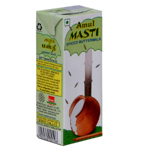 Amul Masti Spiced Buttermilk Tetra Pack&nbsp;200-Ml
