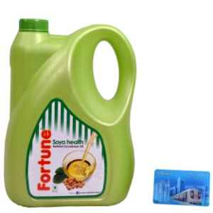 Fortune Refined Soyabean Oil&nbsp;5-LTR