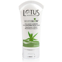 Lotus Whiteglow 3 In 1 Facial Foam