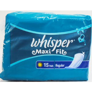 Whisper Maxi Fit Snaitary Pads