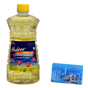 Hudson Canola Cooking Oil&nbsp;1-LTR