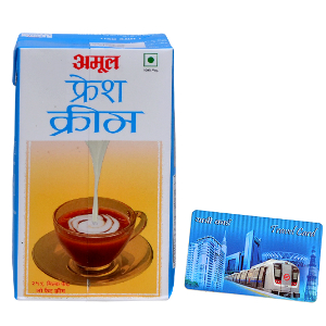 Amul Fresh Cream Tetra Pack&nbsp;1-Ltr