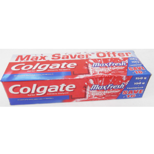 Colgate Max Fresh (Red) + Toothbrush