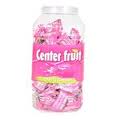 Center Fruit Straw Chewing Gum Jar