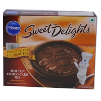 Pillsbury Molten Choco Cake Mix (Microwave)