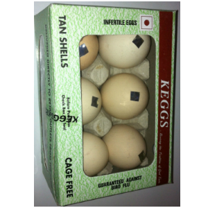 Keggs Brown Eggs&nbsp;6-Number