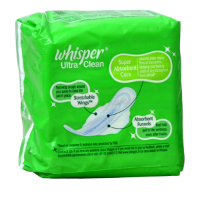 Whisper Ultra Clean Wings Sanitary Pads&nbsp;15-Number