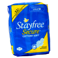 Stayfree Secure Cottony Wings Sanitary Pads