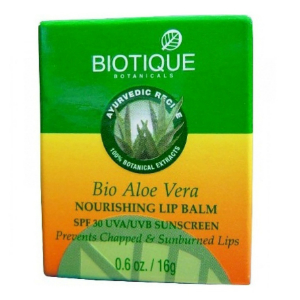 Bio Aloe Vera Nourishing Lip Balm With Spf-30