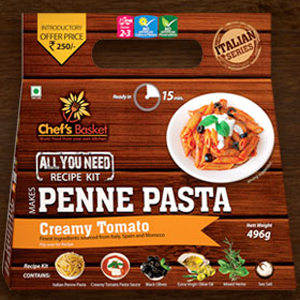 Creamy Tomato Penne Pasta - All you need Recipe Kits