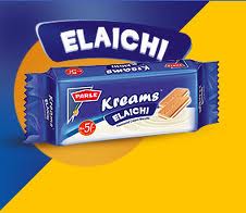 Parle Cream Elaichi Regular Biscuits