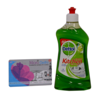 Dettol Kitchen Dish Gel Lime Splash&nbsp;400-ML