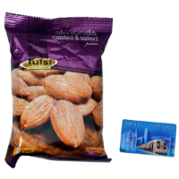Tulsi Roasted Almonds Simply Salted&nbsp;100-GMS