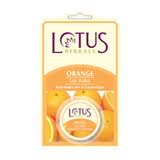 Lotus Lip Balm (Orange) Rehydrates Dry And Cracked Lips