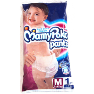 Mamypoko Pants (Pant Style Diaper) Medium (7-12Kgs)
