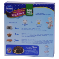 Pillsbury Eggfree Moist Rich Choco Cake Mix (Oven)&nbsp;300-GMS