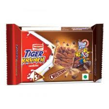 Britannia Tiger Krunch Chocochips biscuit
