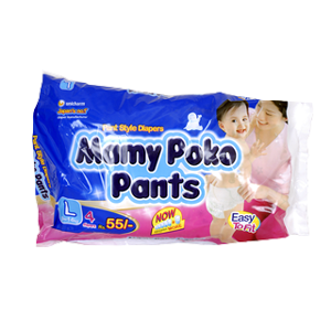 Mamypoko Pants Baby Diapers (Pant Style Diaper) Large (9-14 Kgs)