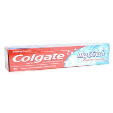 Colgate Maxfresh Anti Tooth Decay With Cooling Crystals Tooth Paste - Blue