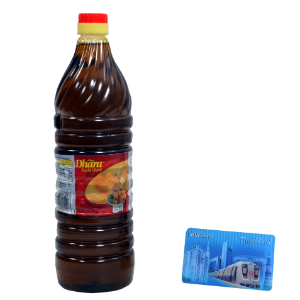 Dhara Kachi Ghani Mustard Oil&nbsp;1-LTR