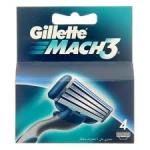 Gillette Mach3 Shaving Cartridges&nbsp;4-Number