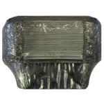 Foil Container (w/ Lid) 450ML&nbsp;25-Pcs