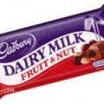 Cadbury Dairy Milk Fruit Nu&nbsp;42-gms
