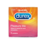 Durex Pleasuremax Condoms&nbsp;3-Num