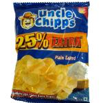 Uncle Chips Plain Salted&nbsp;18.5-Gms